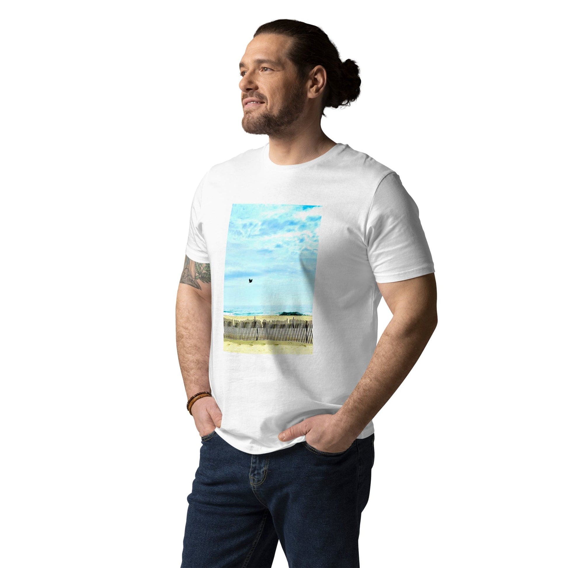 Local Summer Collective As The Crow Flies Unisex Organic Cotton T-Shirt