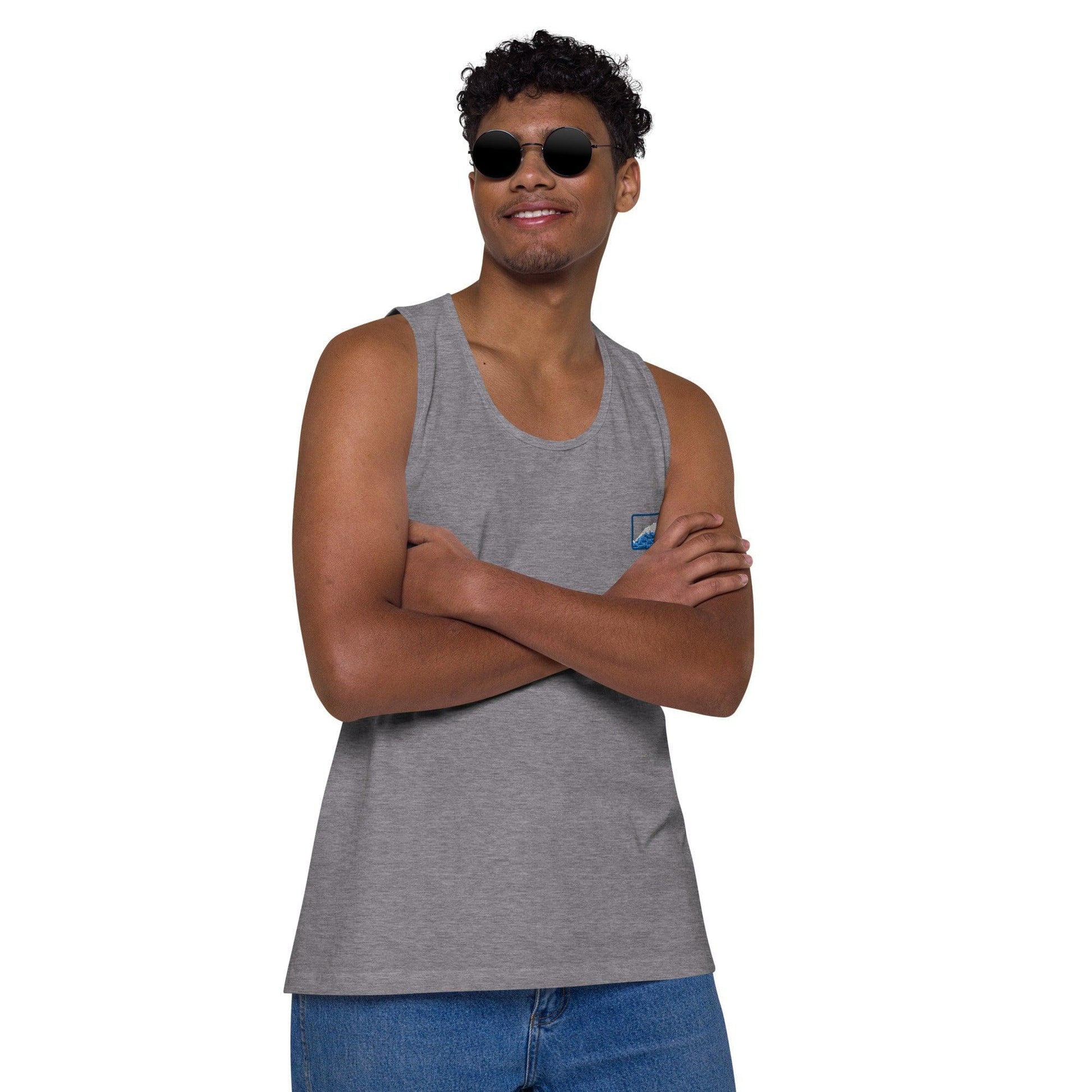 Local Summer Collective Athletic Heather / S Barreled Cotton Tank