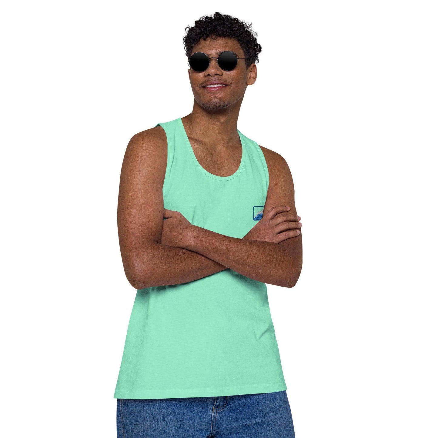 Local Summer Collective Mint / S Barreled Cotton Tank