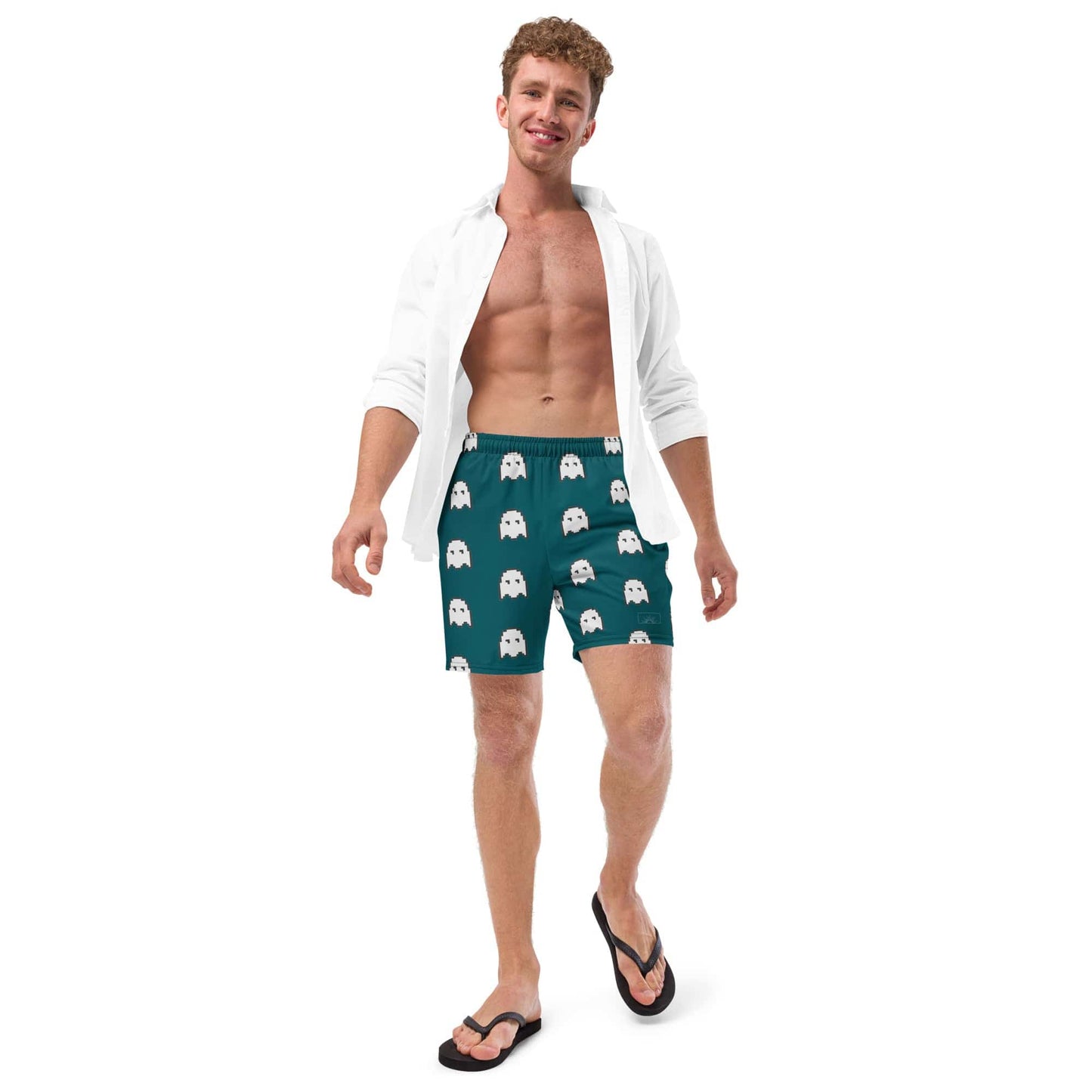 Local Summer Collective Clyde The Ghost All-Over Print Recycled Boardshorts