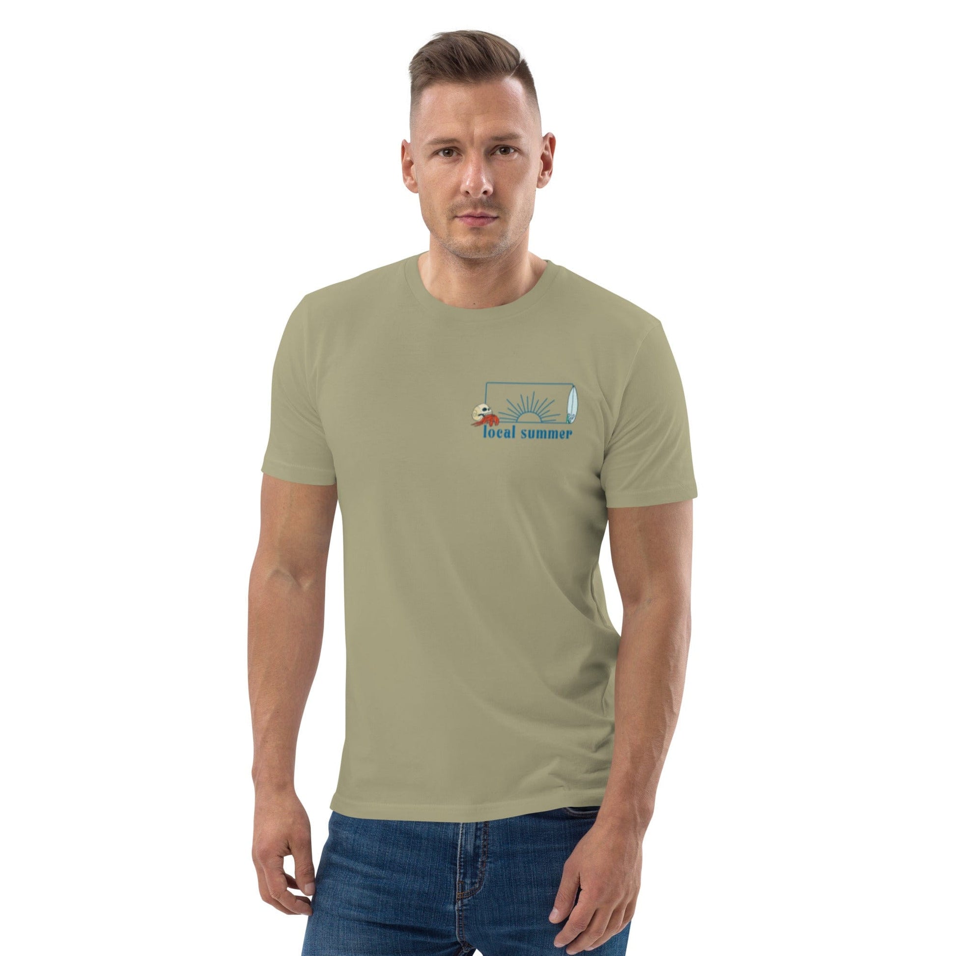 Local Summer Collective Sage / S Die Happy Unisex Organic Cotton T-Shirt