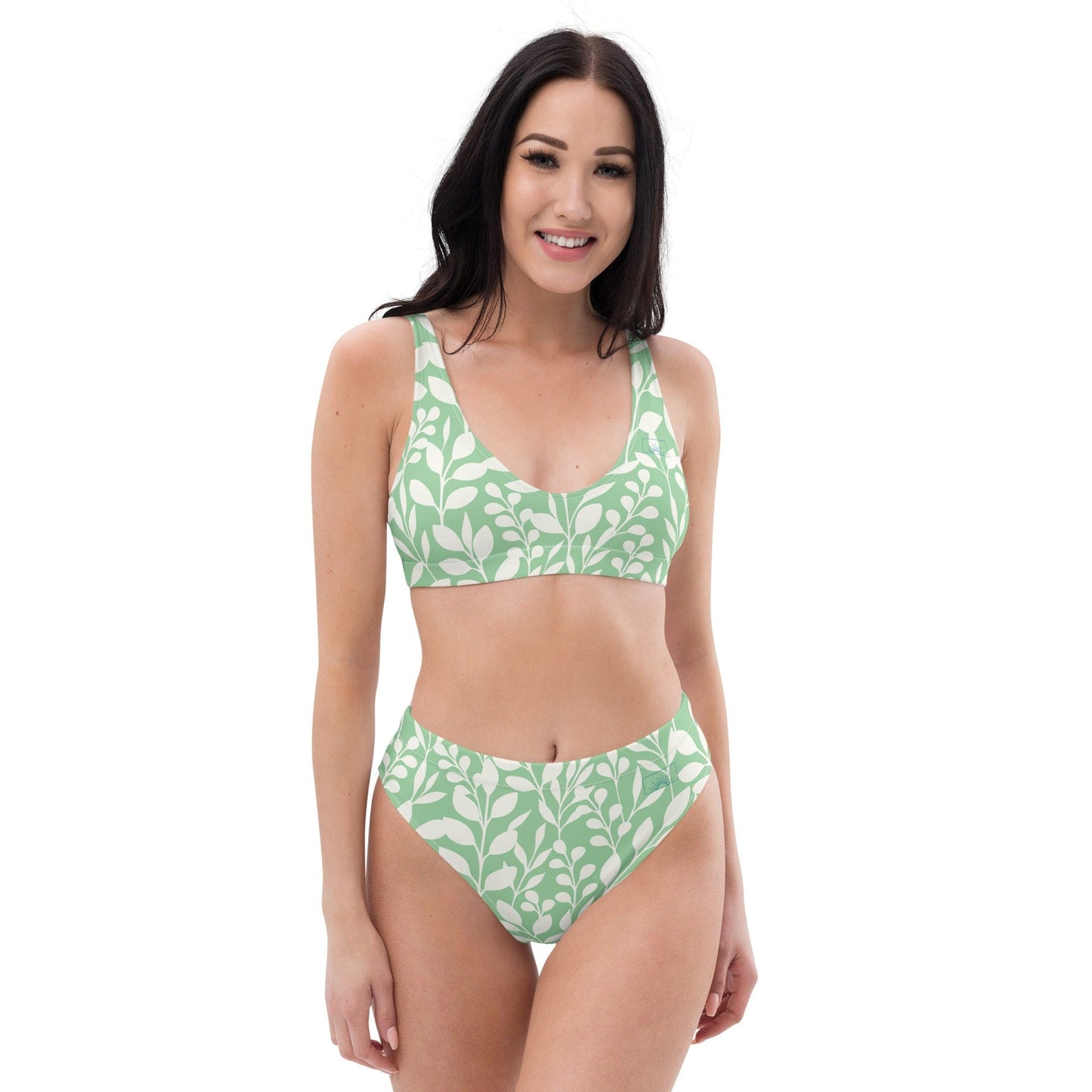 Local Summer Collective Don't Vine If I Do Recycled High-Waisted Bikini