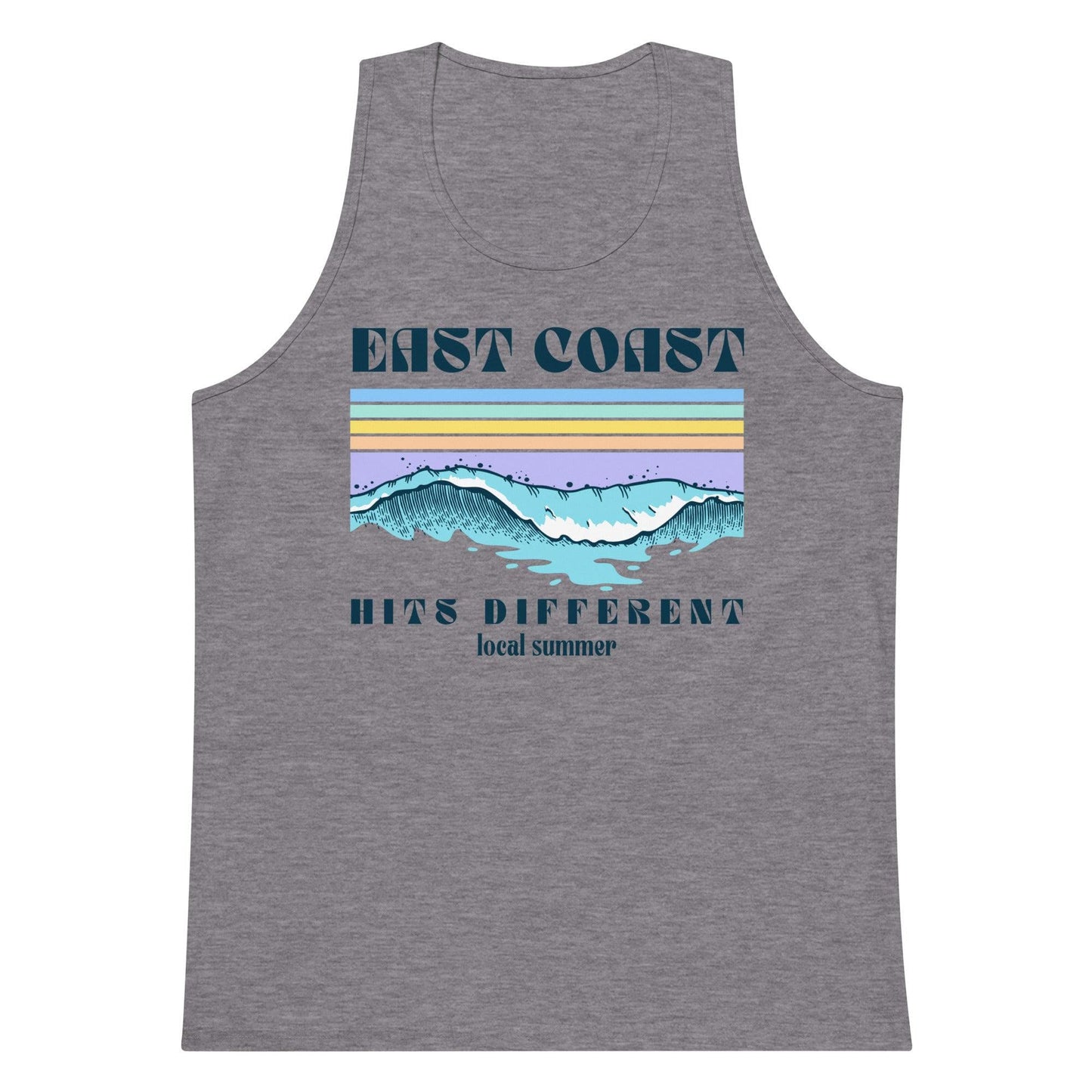 Local Summer Collective East Coast Sunset Cotton Tank