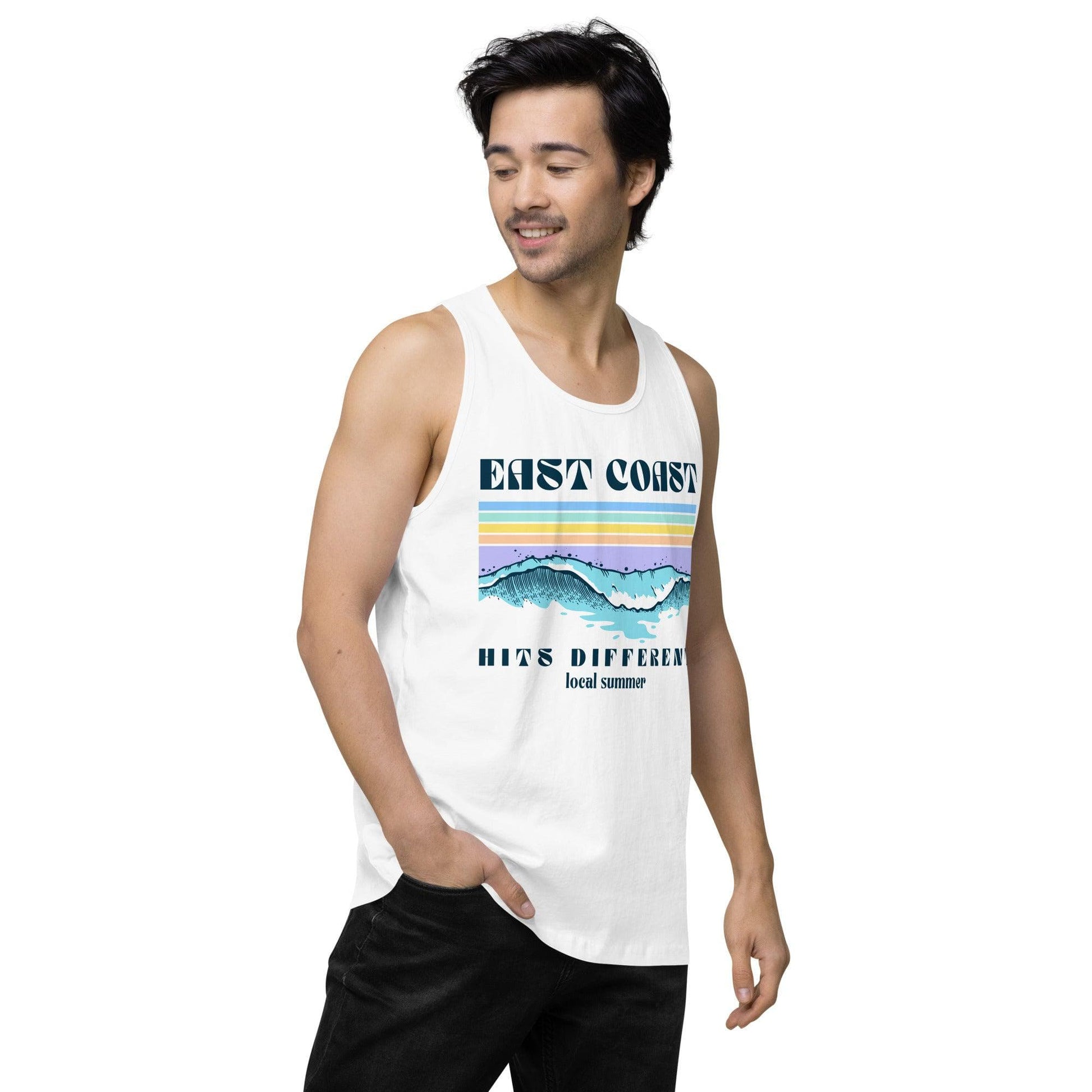 Local Summer Collective East Coast Sunset Cotton Tank