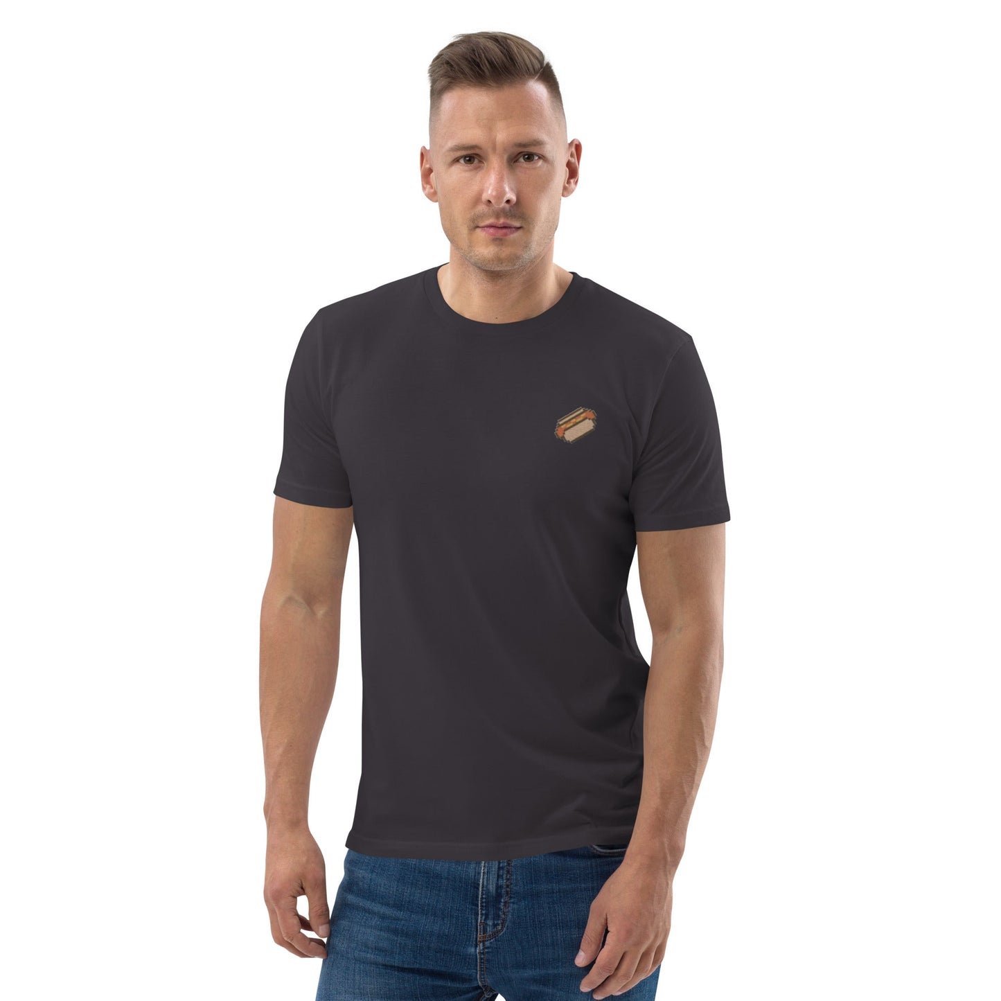 Local Summer Collective Anthracite / S Glizzy Captain Embroidered Unisex Organic Cotton T-Shirt