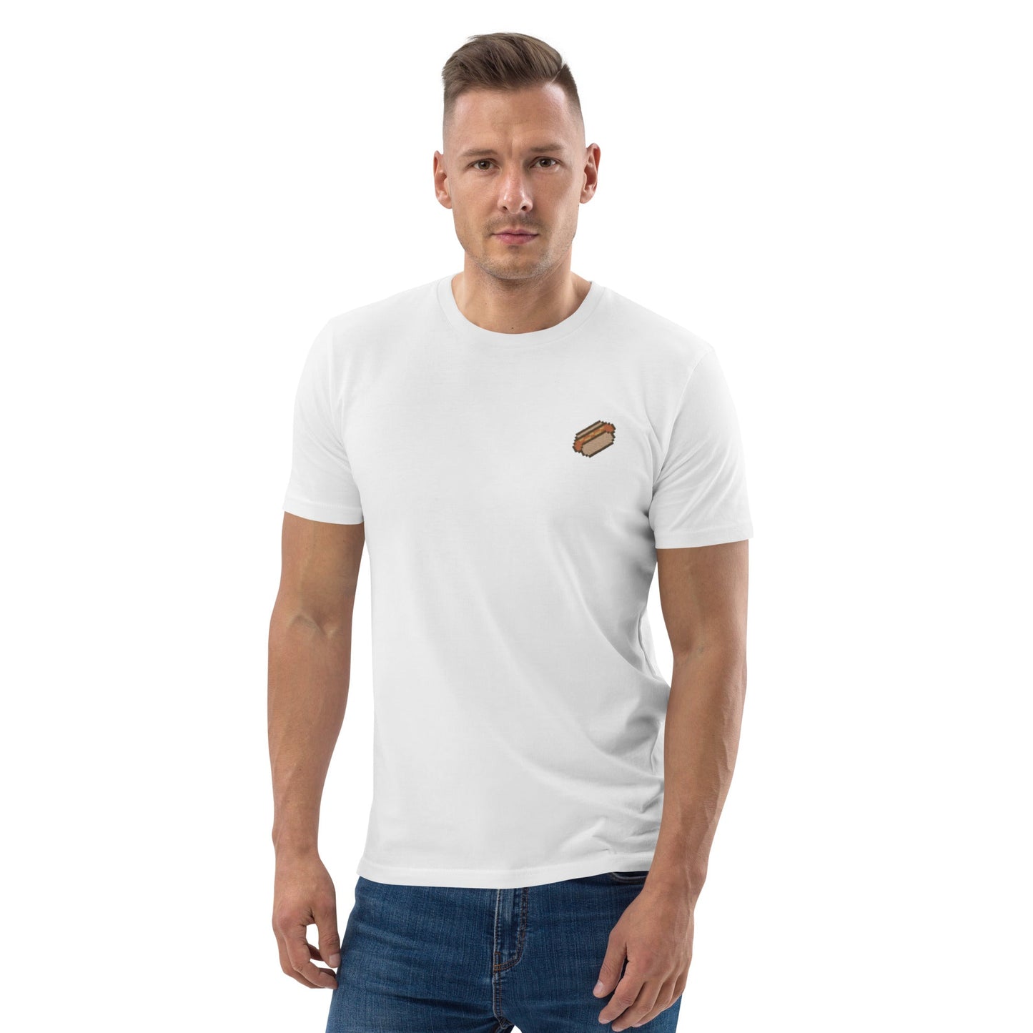 Local Summer Collective White / S Glizzy Captain Embroidered Unisex Organic Cotton T-Shirt