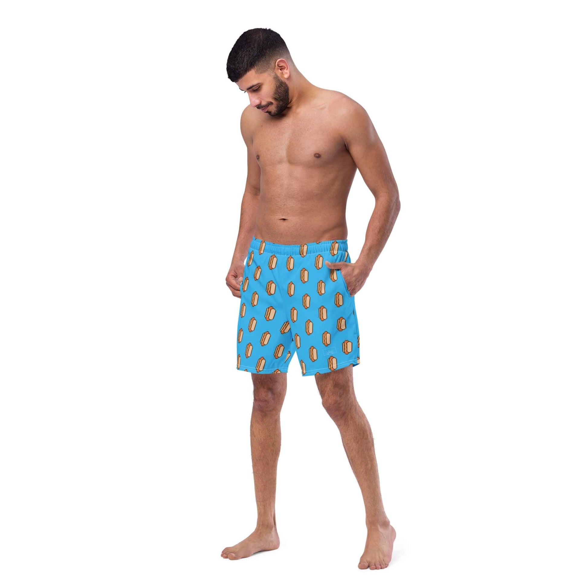 Local Summer Collective Glizzy Fest All-Over Print Recycled Boardshorts