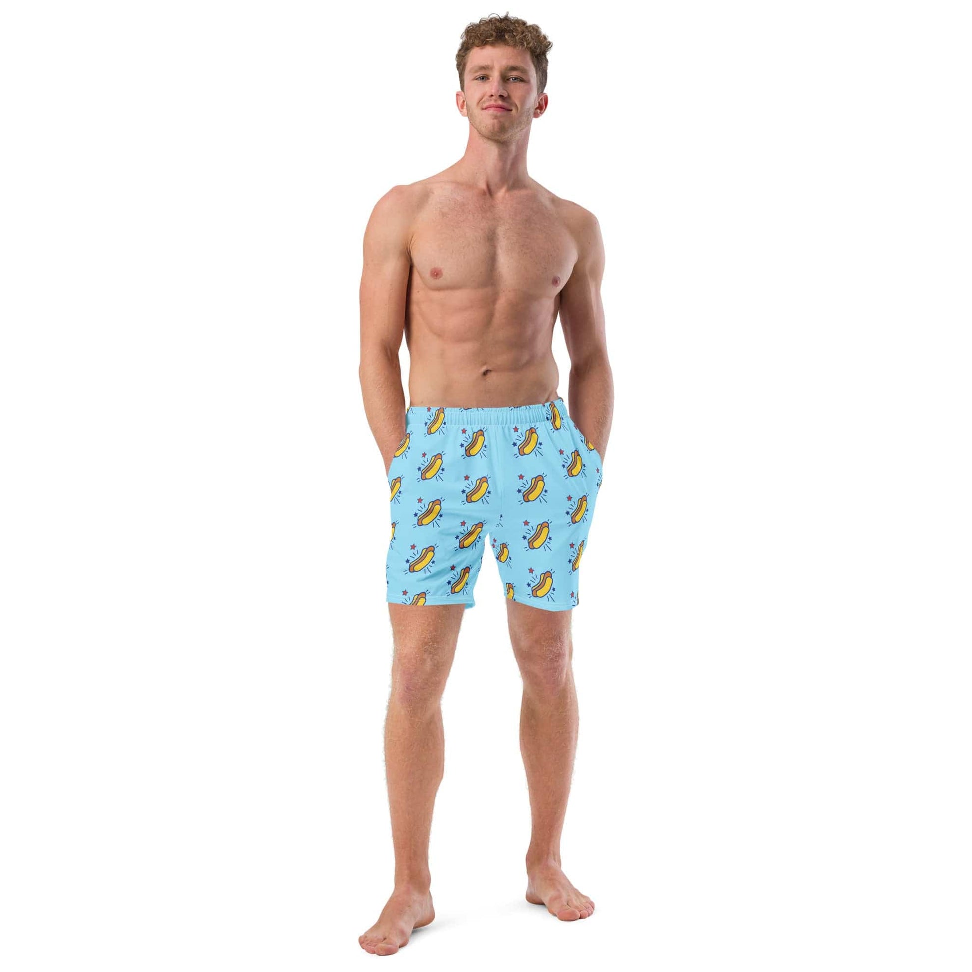 Local Summer Collective 2XS Glizzy Star All-Over Print Recycled Boardshorts