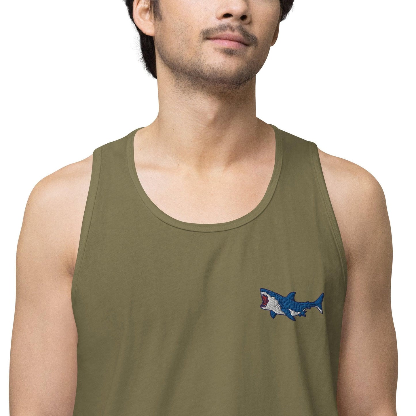 Local Summer Collective Military Green / S Megalodon Cotton Tank