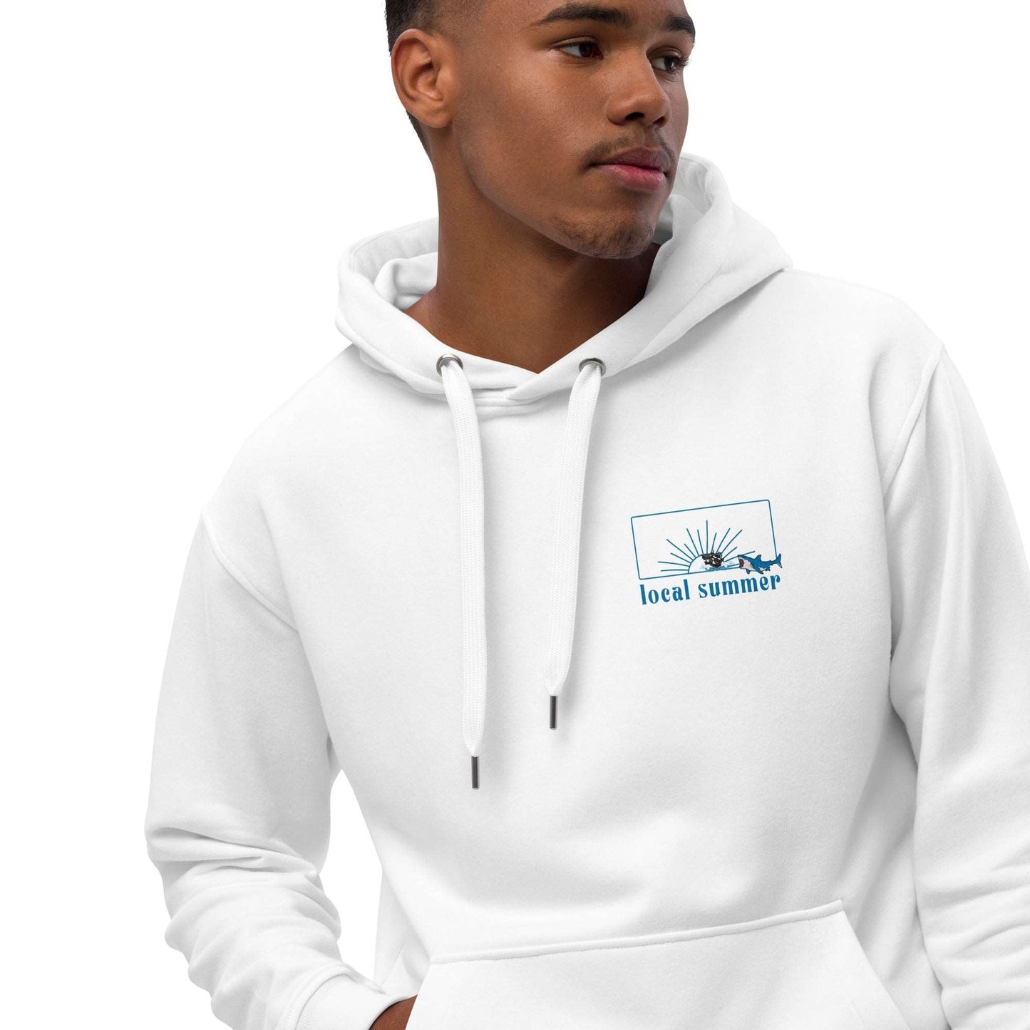 Local Summer Collective Megalodon Premium Eco Hoodie