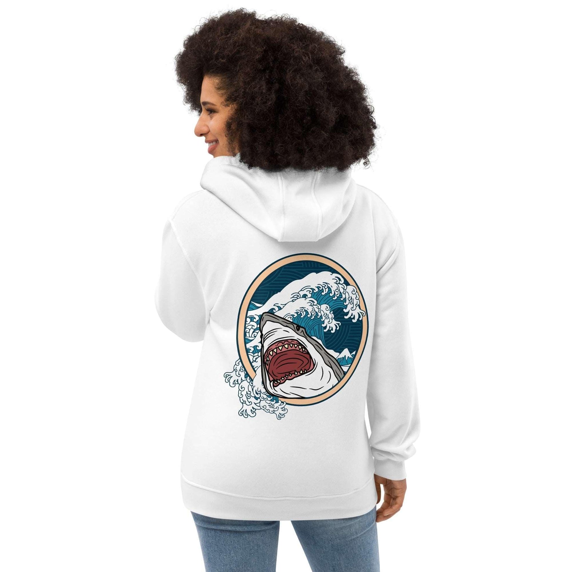 Local Summer Collective White / XS Megalodon Premium Eco Hoodie