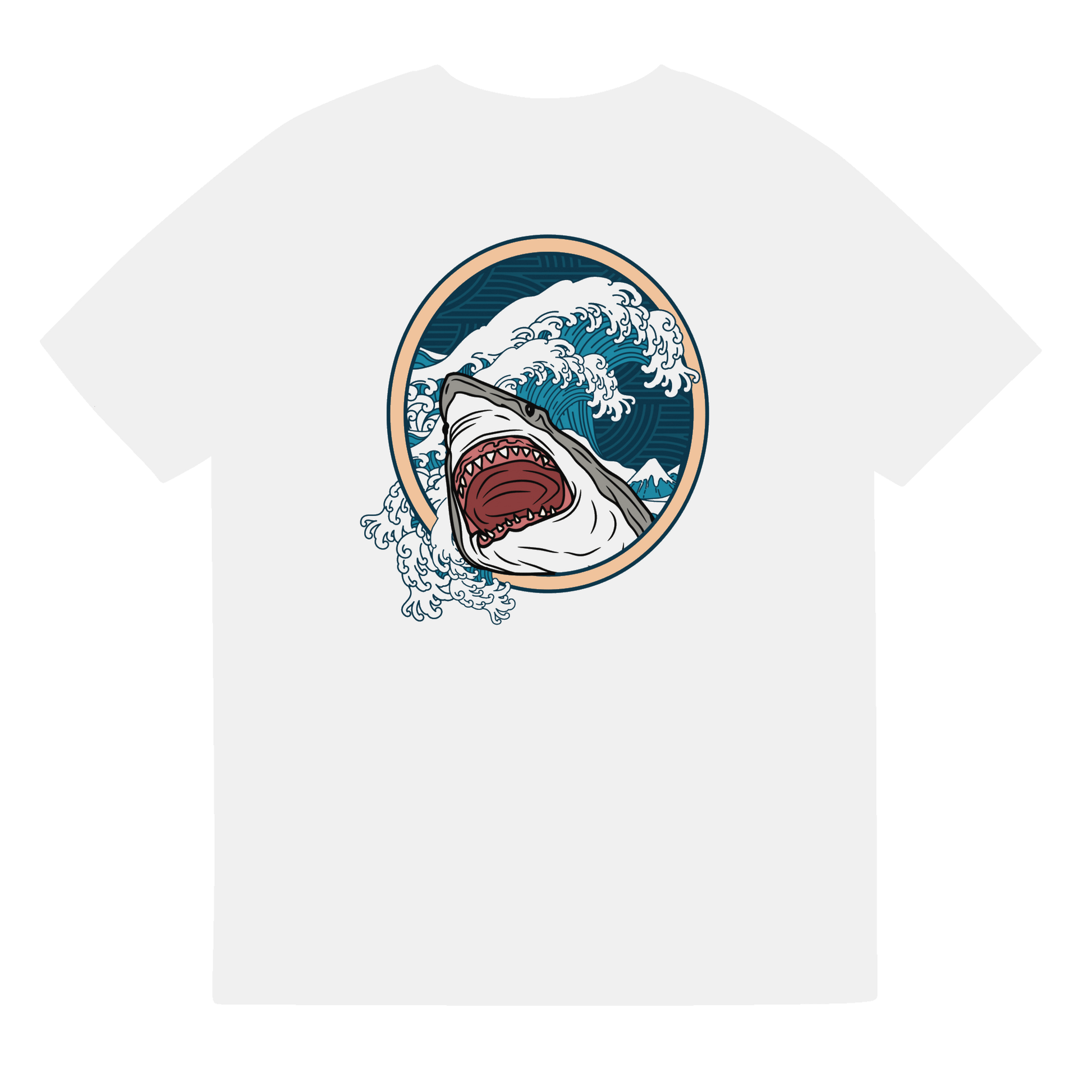 Local Summer Collective Megalodon Unisex Organic Cotton T-Shirt