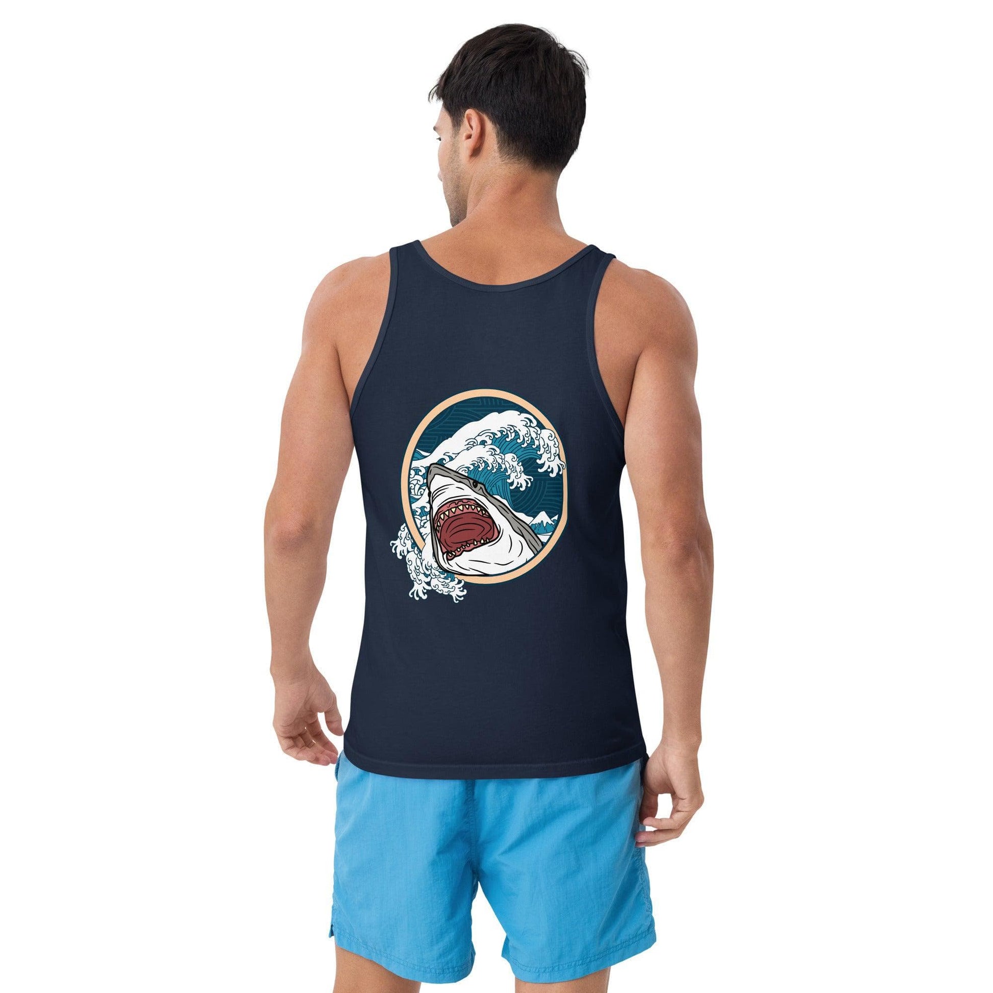 Local Summer Collective Navy / XS Megalodon Unisex Tank Top