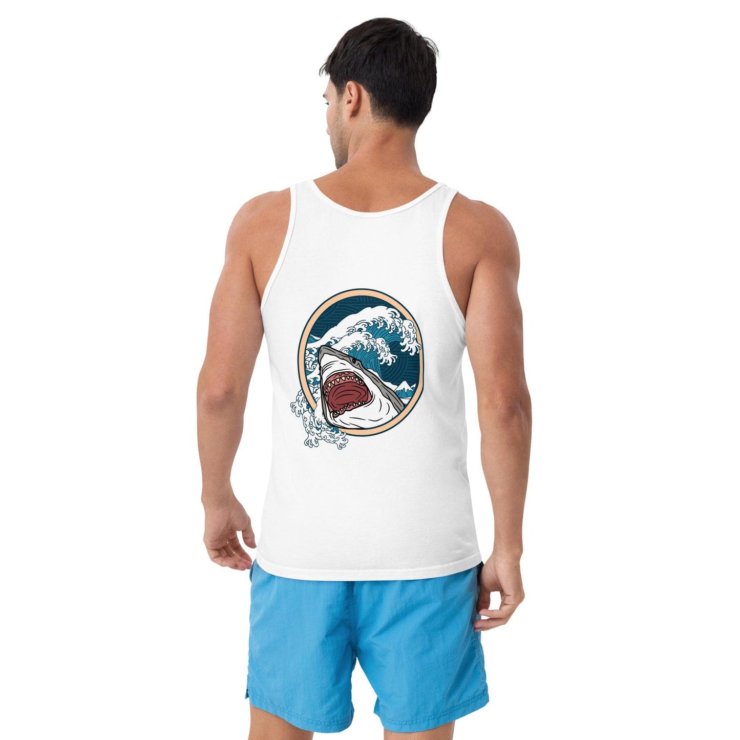 Local Summer Collective White / XS Megalodon Unisex Tank Top