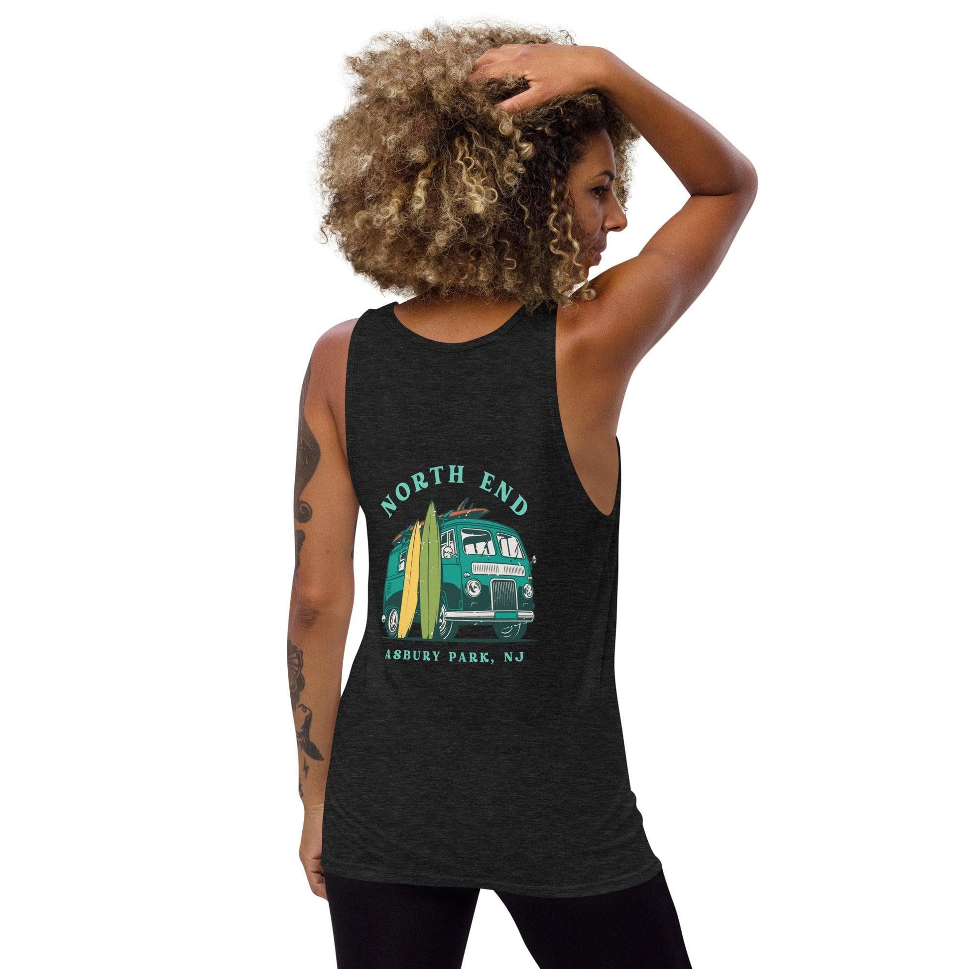Local Summer Collective Charcoal-Black Triblend / XS North End Asbury (IYKYK) Unisex Tank Top