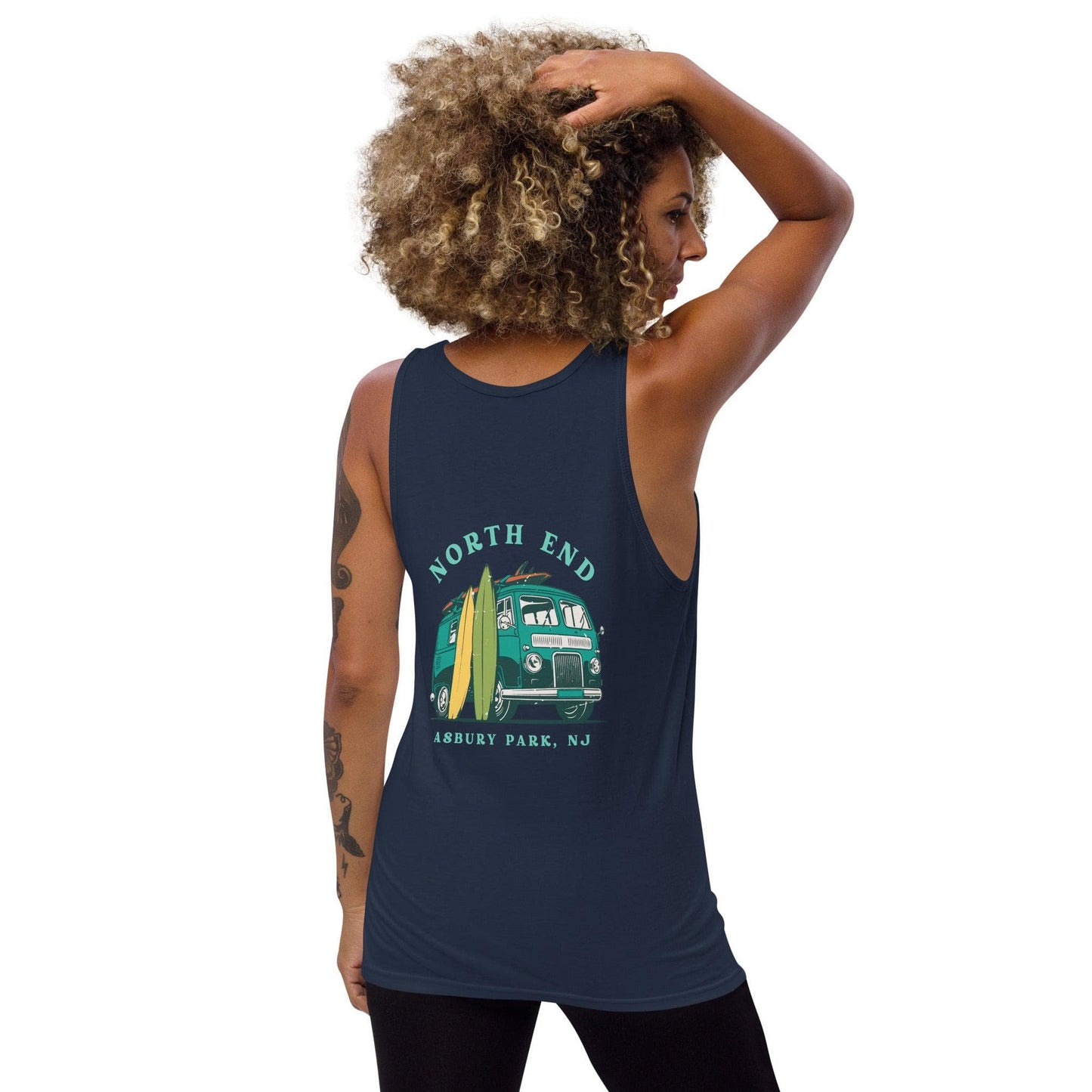 Local Summer Collective Navy / XS North End Asbury (IYKYK) Unisex Tank Top