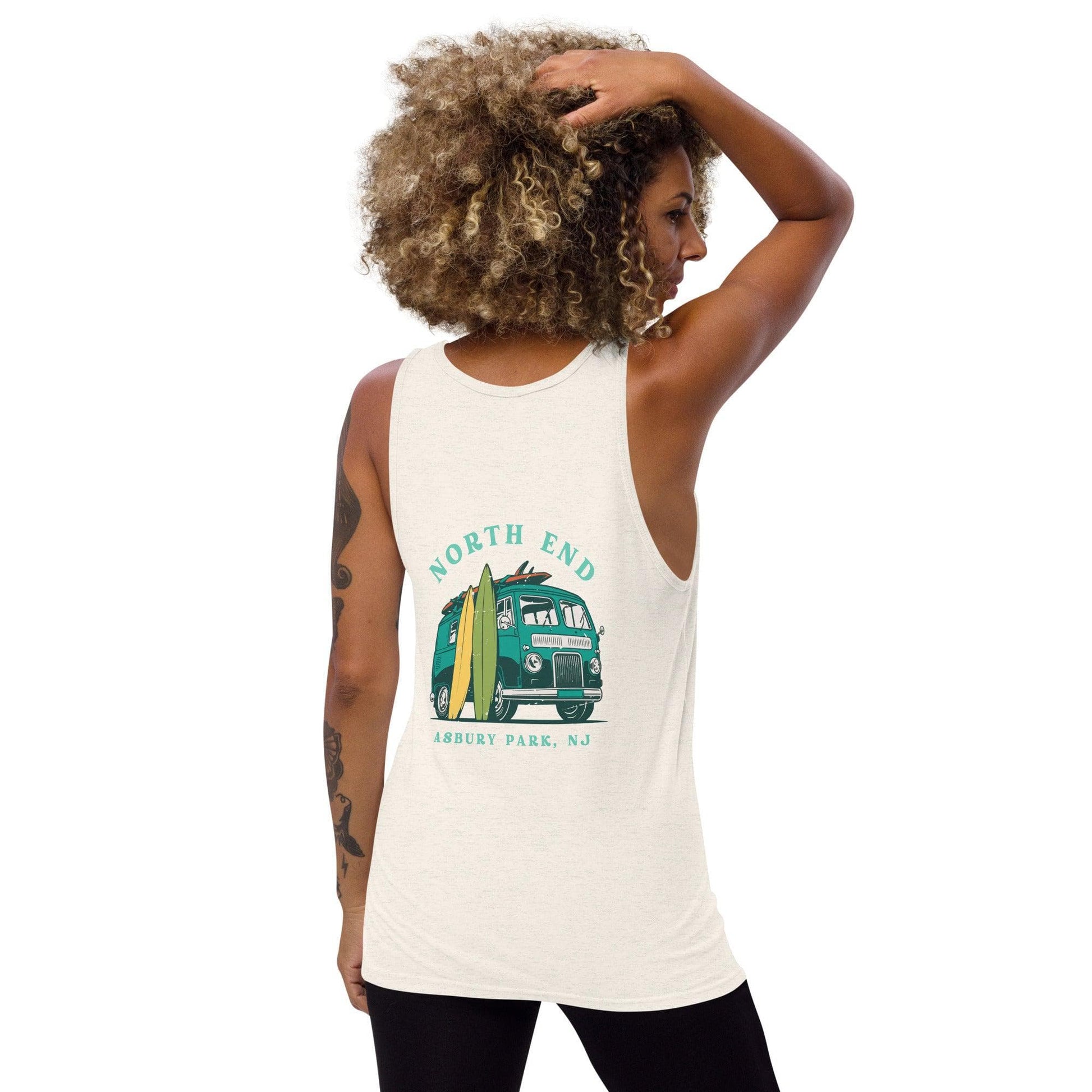 Local Summer Collective Oatmeal Triblend / XS North End Asbury (IYKYK) Unisex Tank Top