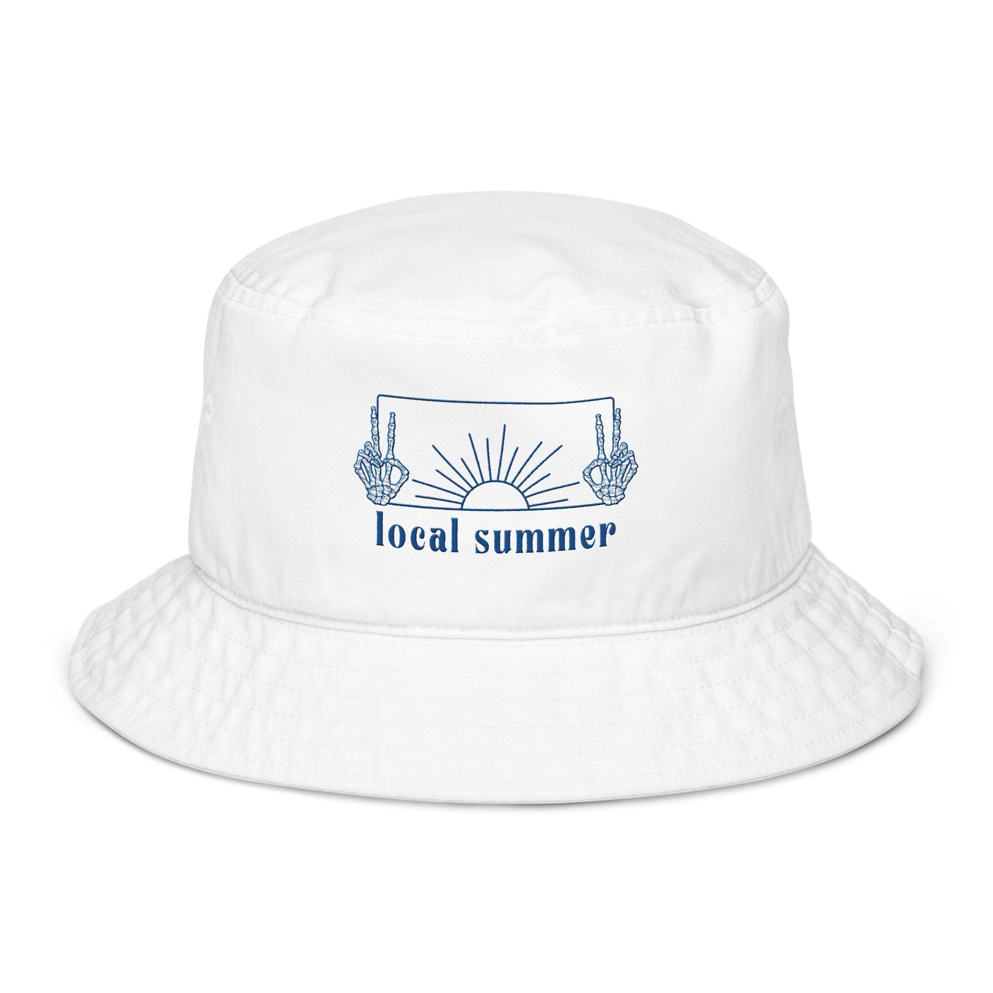 Local Summer Collective Peace Out Organic Bucket Hat