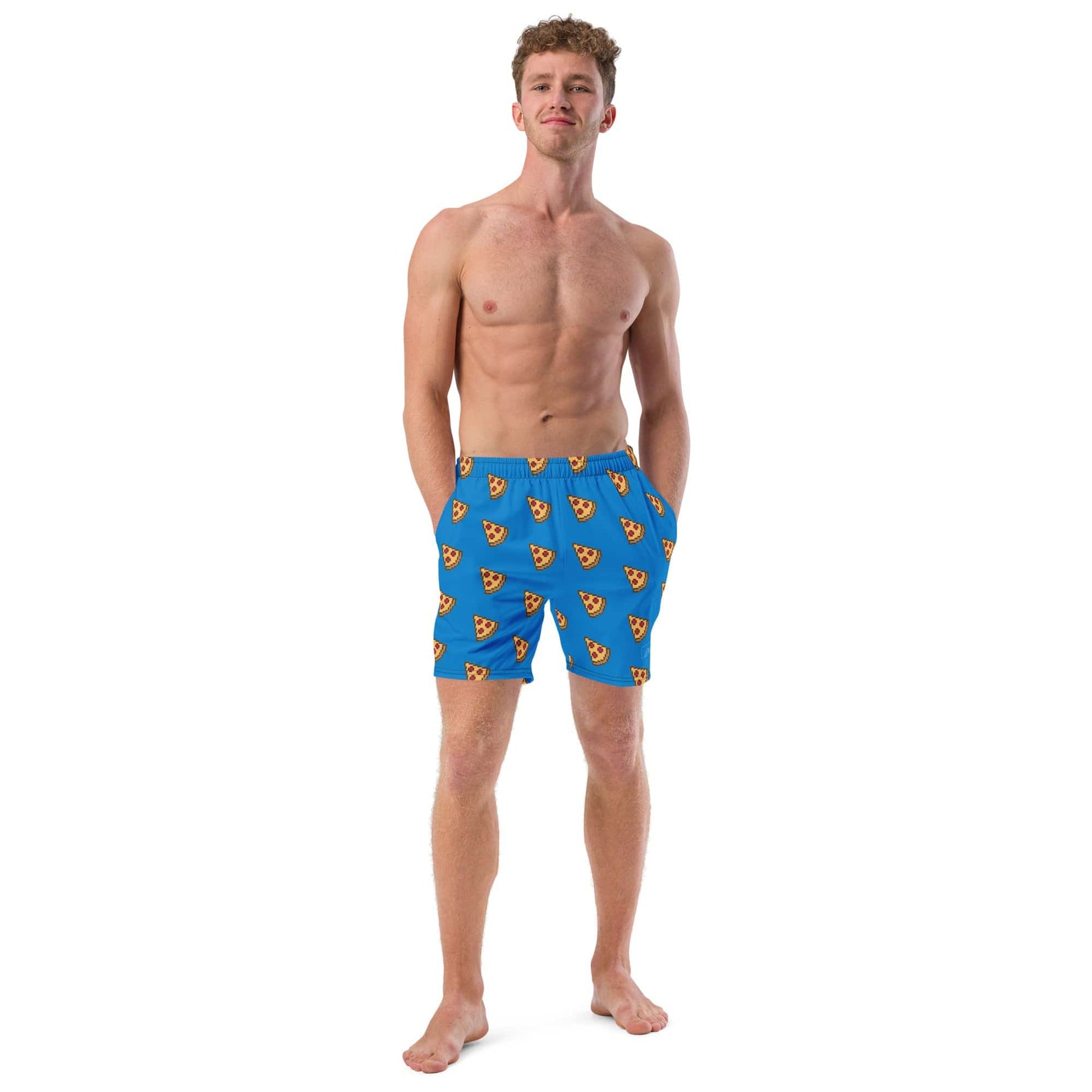 Local Summer Collective 2XS Pizza My Heart All-Over Print Recycled Boardshorts