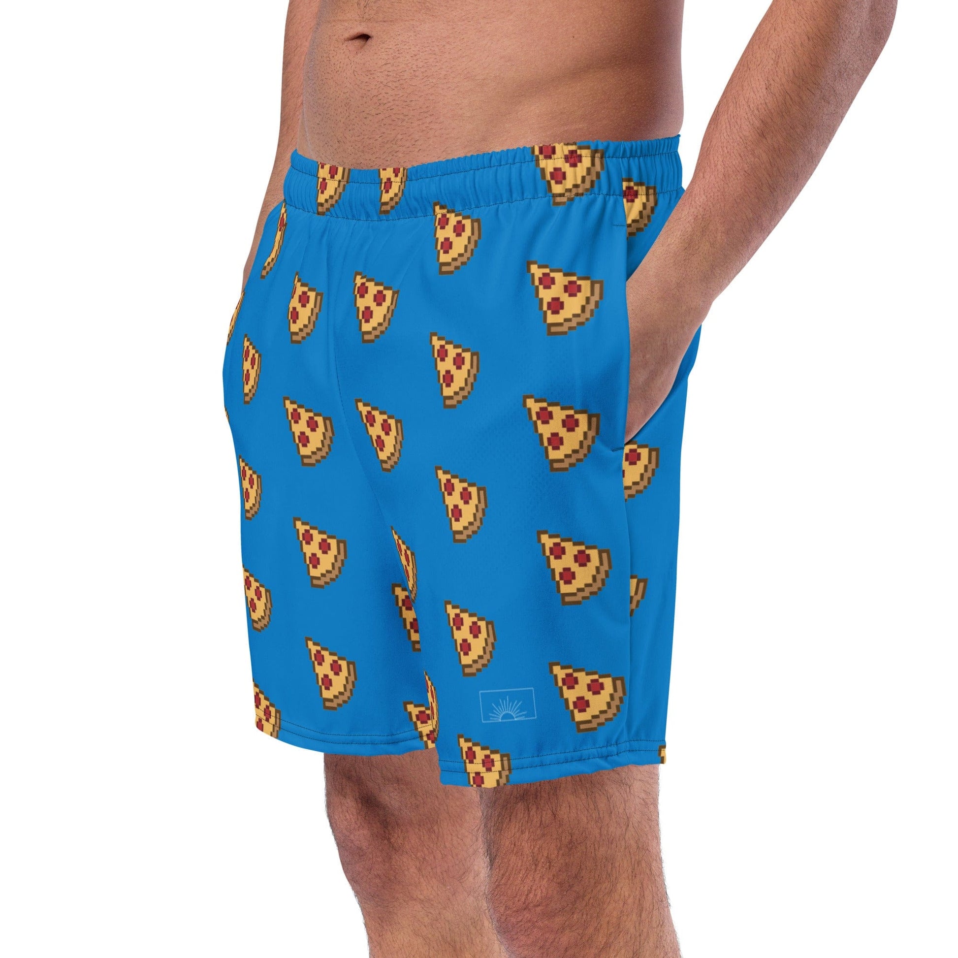 Local Summer Collective Pizza My Heart All-Over Print Recycled Boardshorts