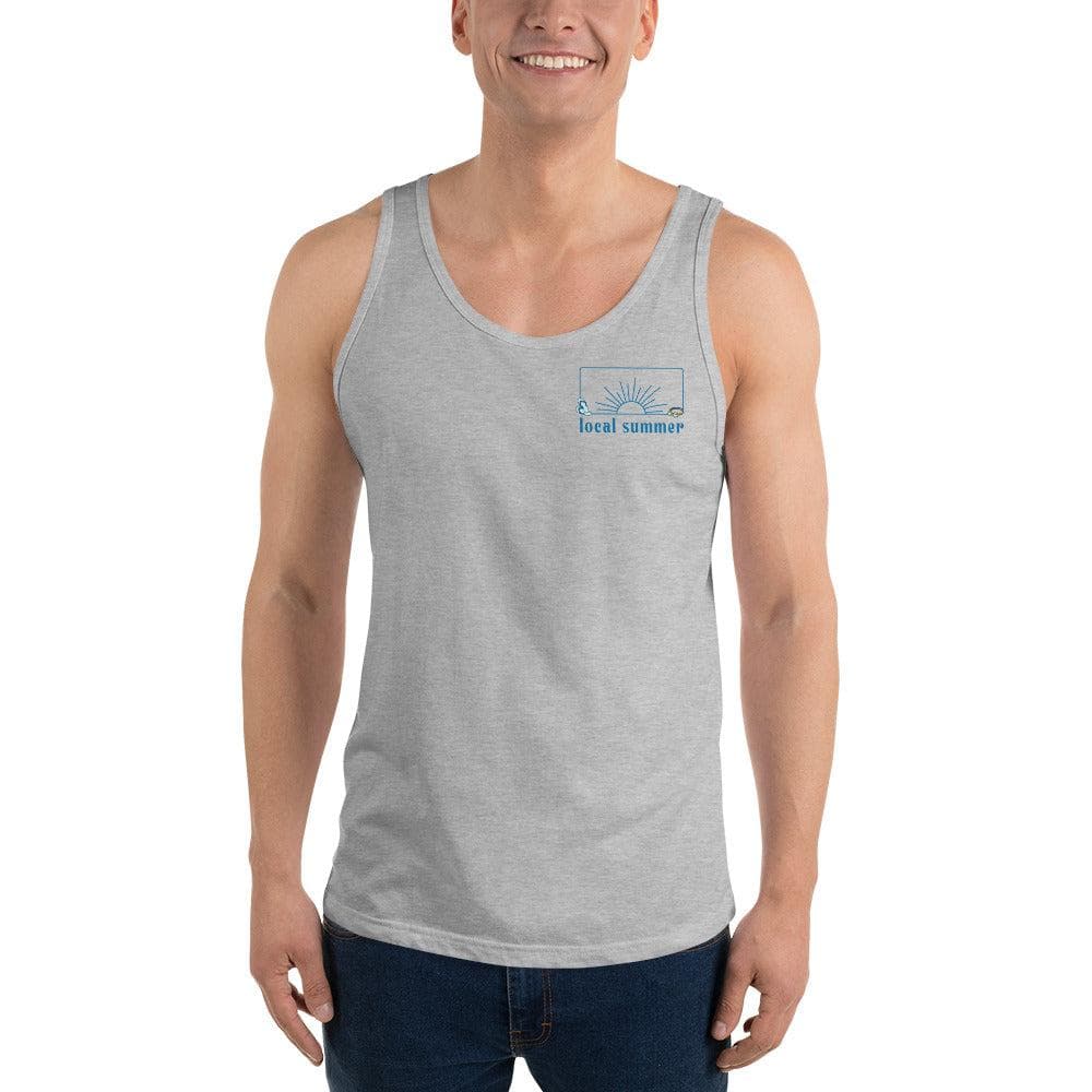 Local Summer Collective Athletic Heather / XS Pro Body Surfer Unisex Tank Top