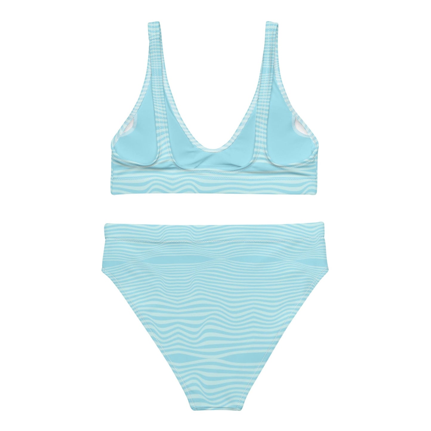 Local Summer Collective Ripple Effect Recycled High-Waisted Bikini