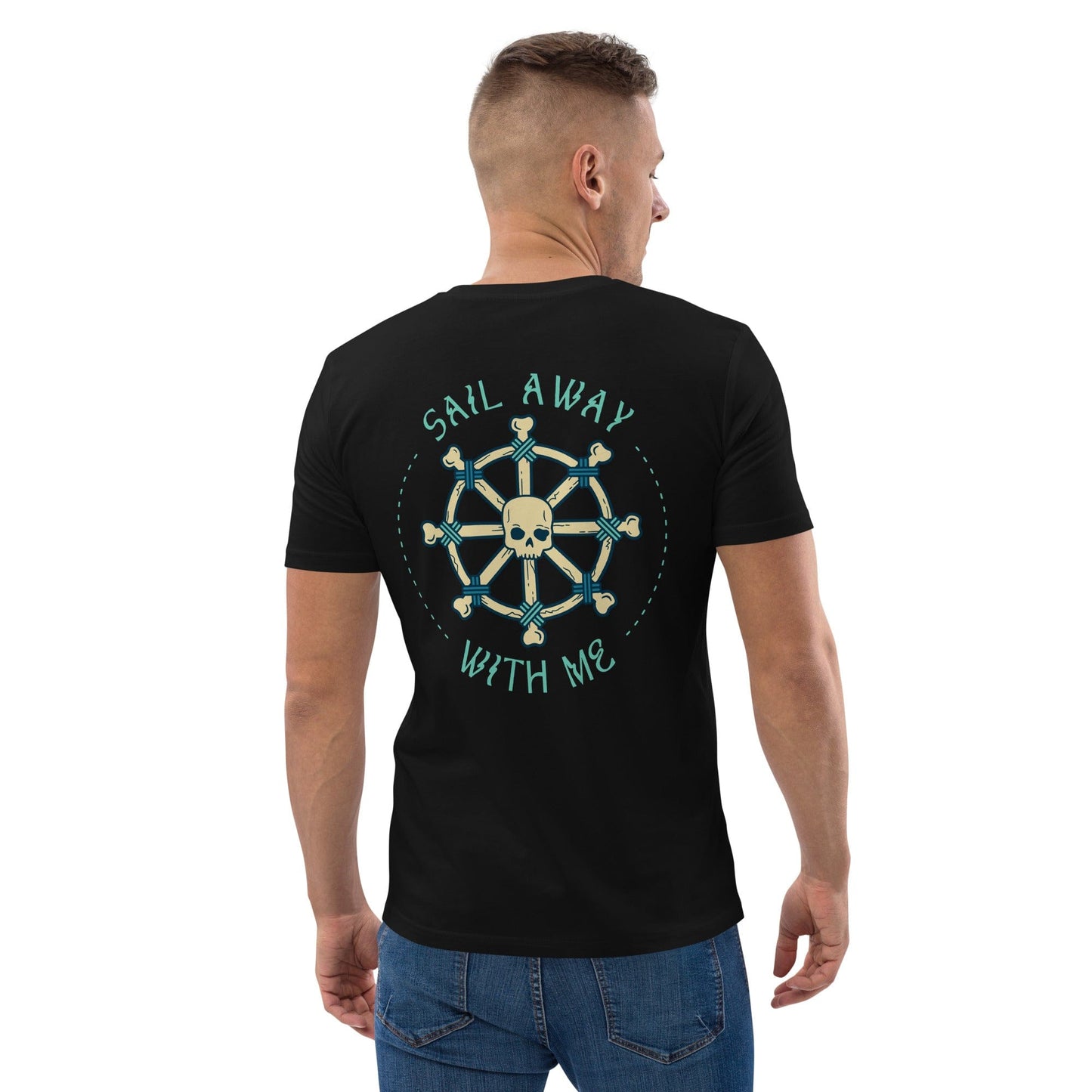 Local Summer Collective Black / S Sail Away With Me Unisex Organic Cotton T-Shirt