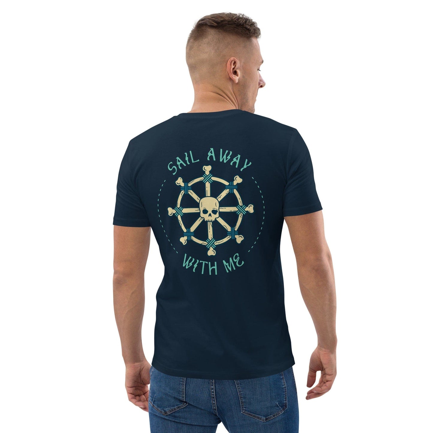 Local Summer Collective French Navy / S Sail Away With Me Unisex Organic Cotton T-Shirt