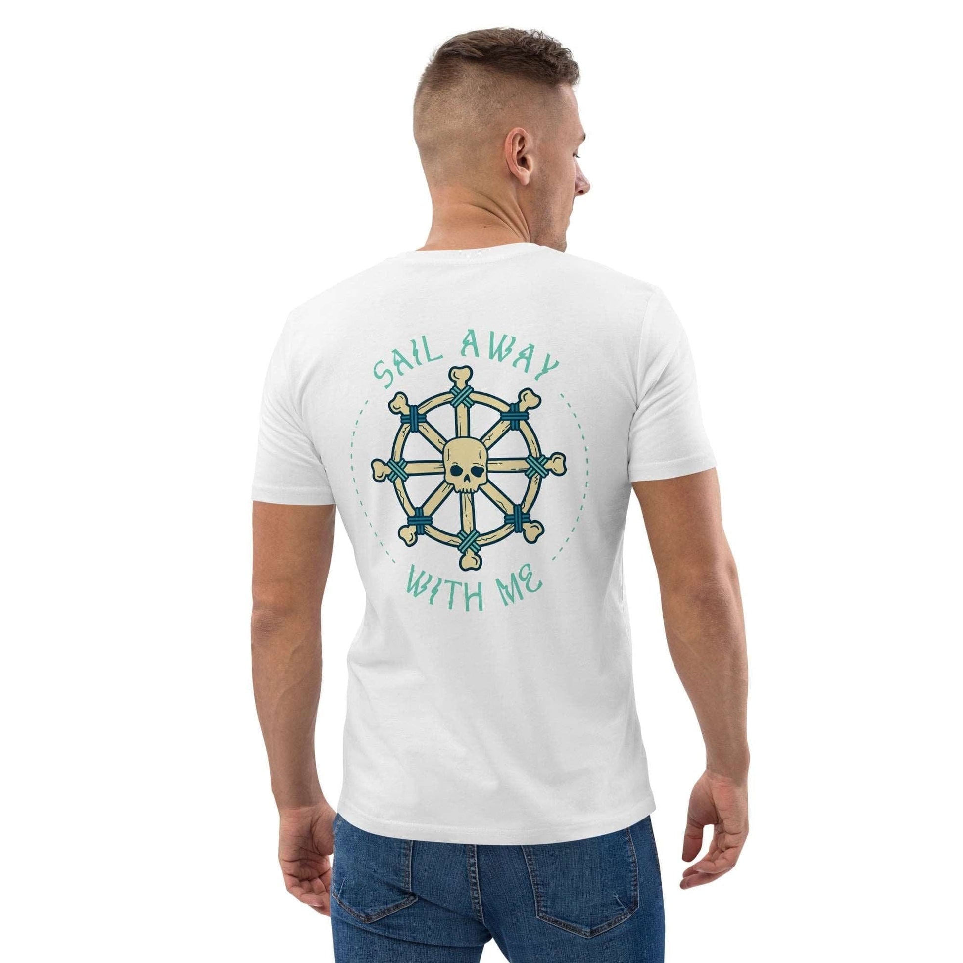 Local Summer Collective White / S Sail Away With Me Unisex Organic Cotton T-Shirt