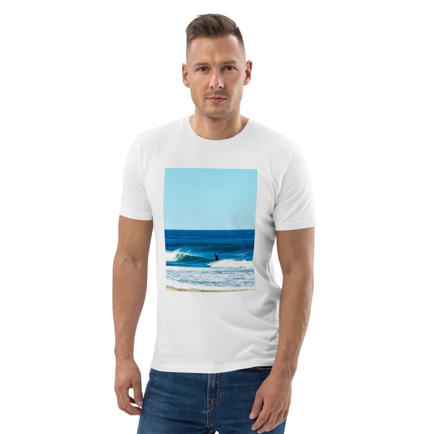 Local Summer Collective S Shadow Surfer Unisex Organic Cotton T-Shirt