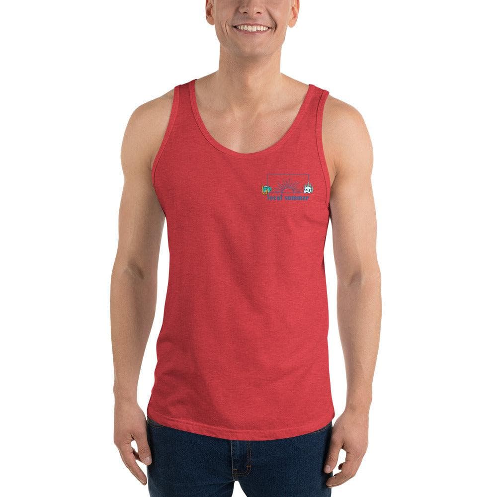 Local Summer Collective Red Triblend / XS Six Feet Underwater Unisex Tank Top