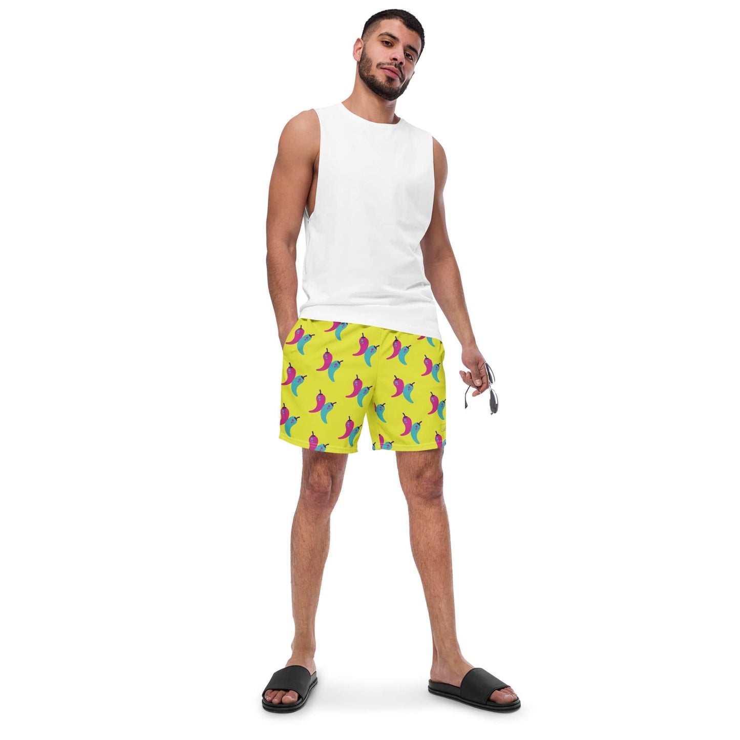 Local Summer Collective Spicy All-Over Print Recycled Boardshorts