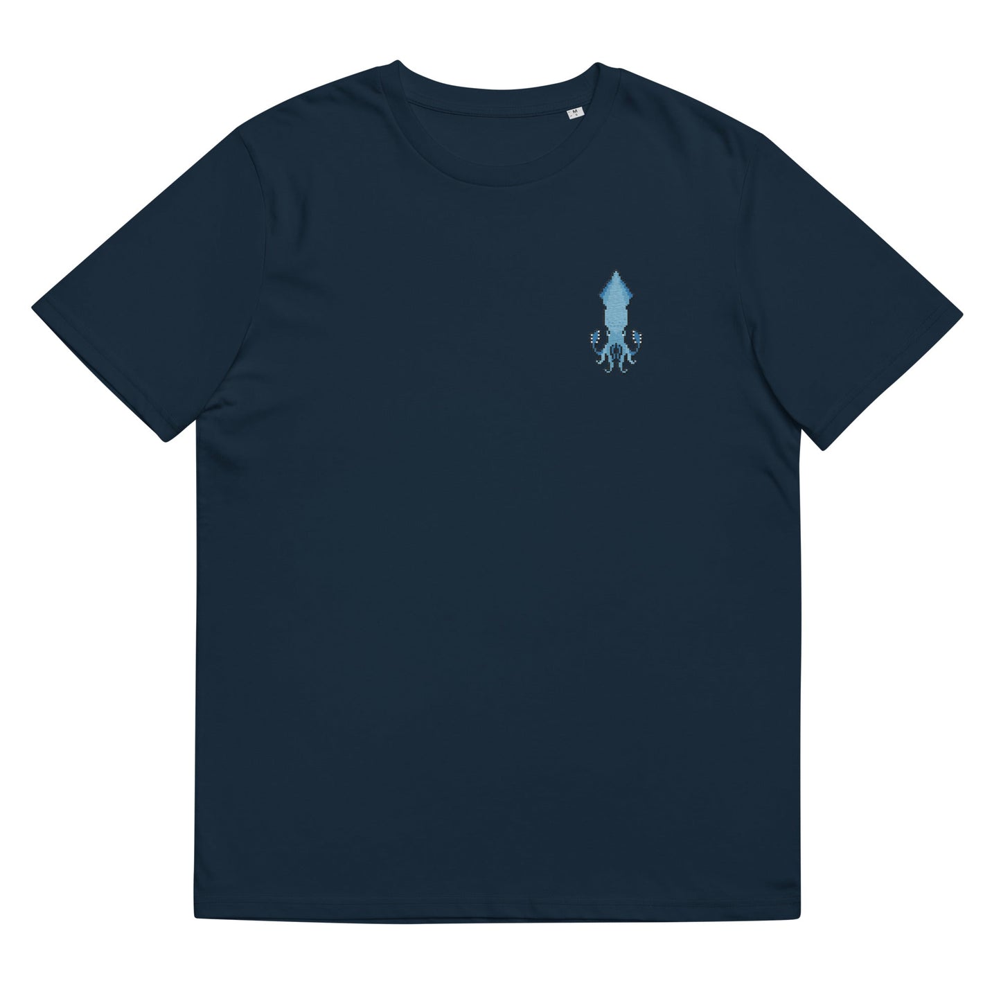 Local Summer Collective French Navy / S Squid Games Embroidered Unisex Organic Cotton T-Shirt