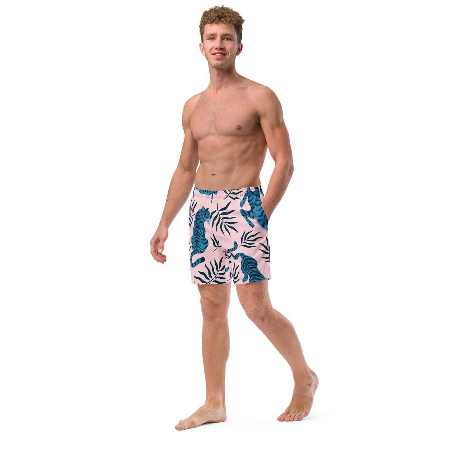 Local Summer Collective Tiger Style All-Over Print Recycled Boardshorts