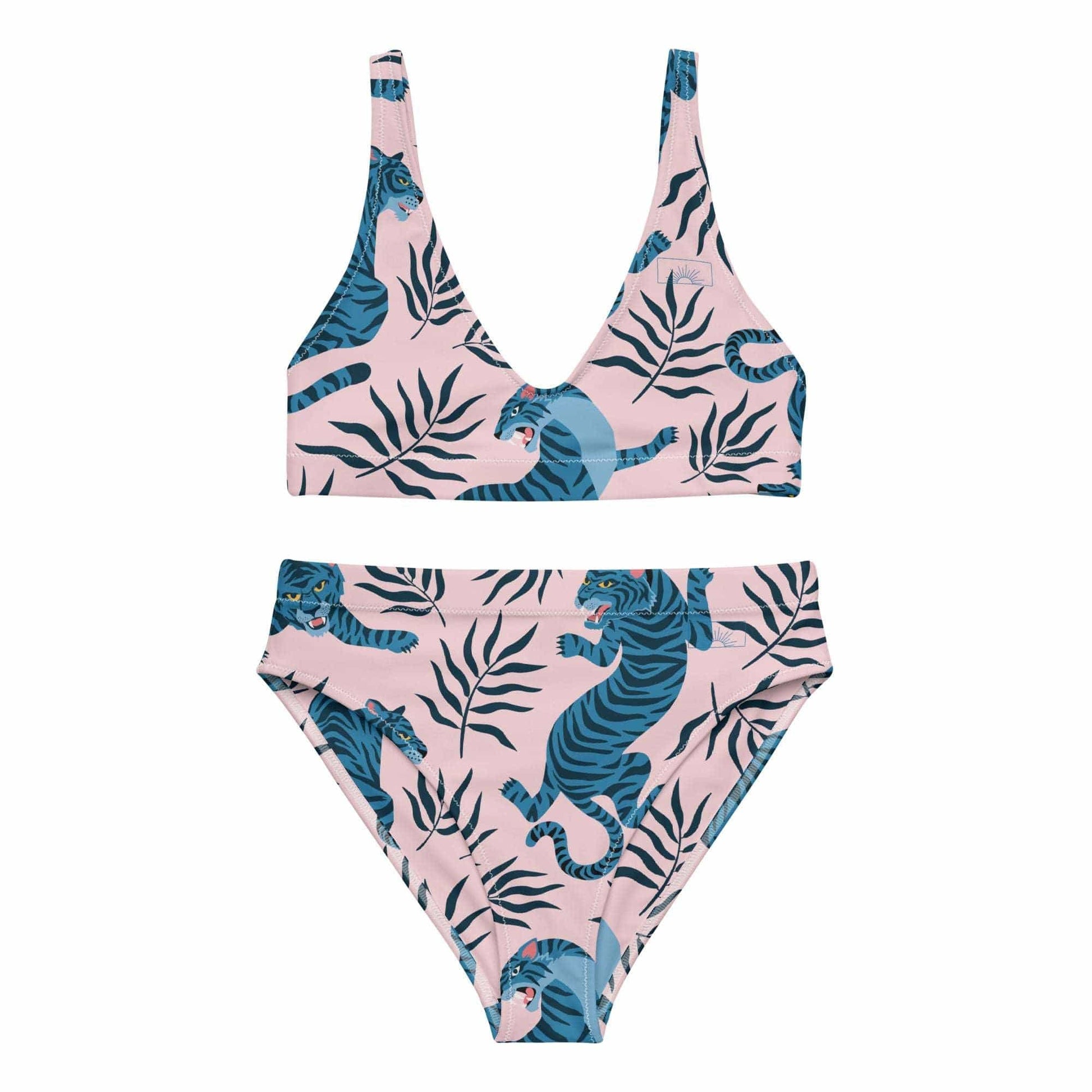 Local Summer Collective Tiger Style Recycled High-Waisted Bikini