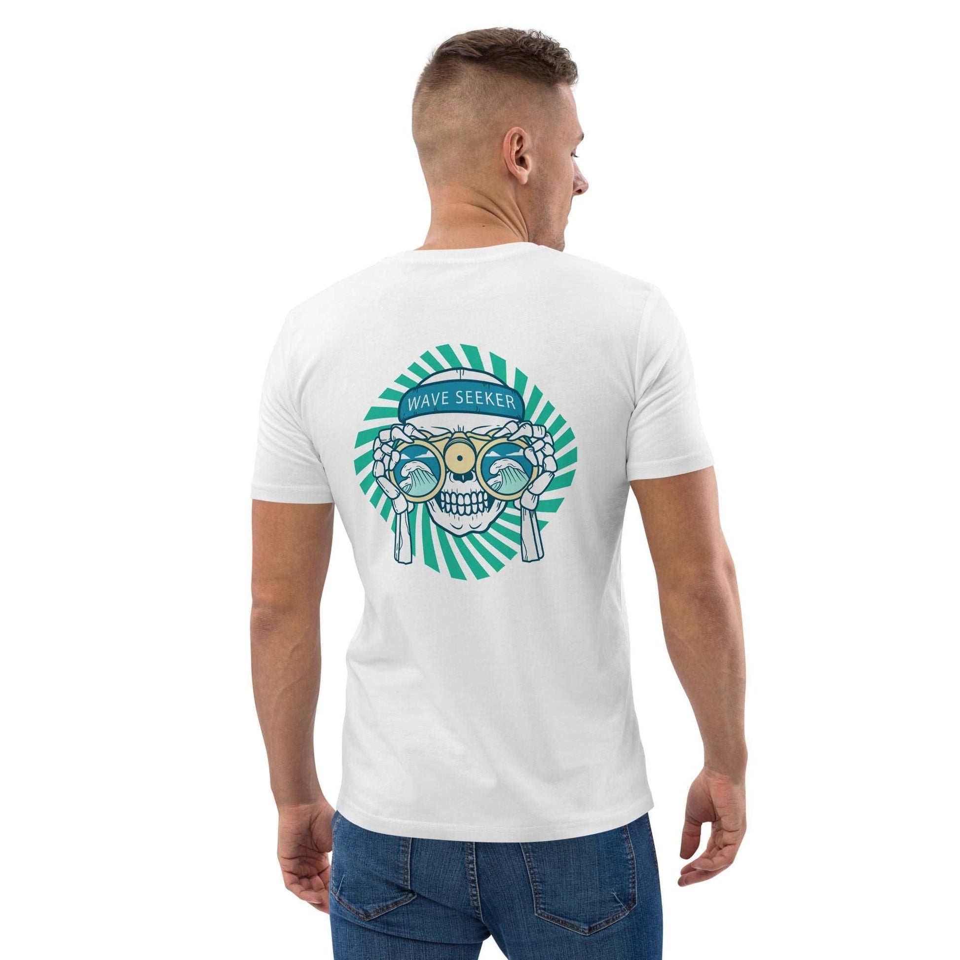 Local Summer Collective White / S Wave Seeker Unisex Organic Cotton T-Shirt