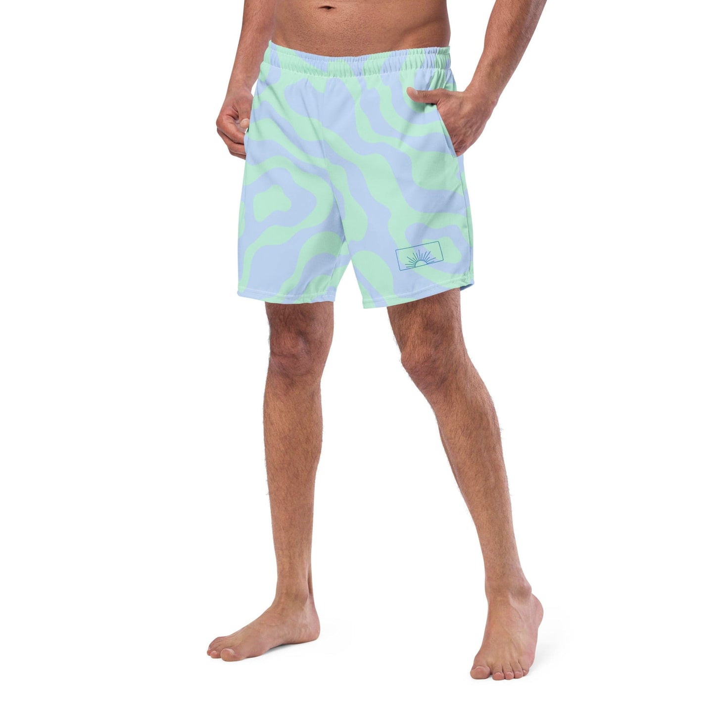Local Summer Collective Wavy Gravy All-Over Print Recycled Boardshorts