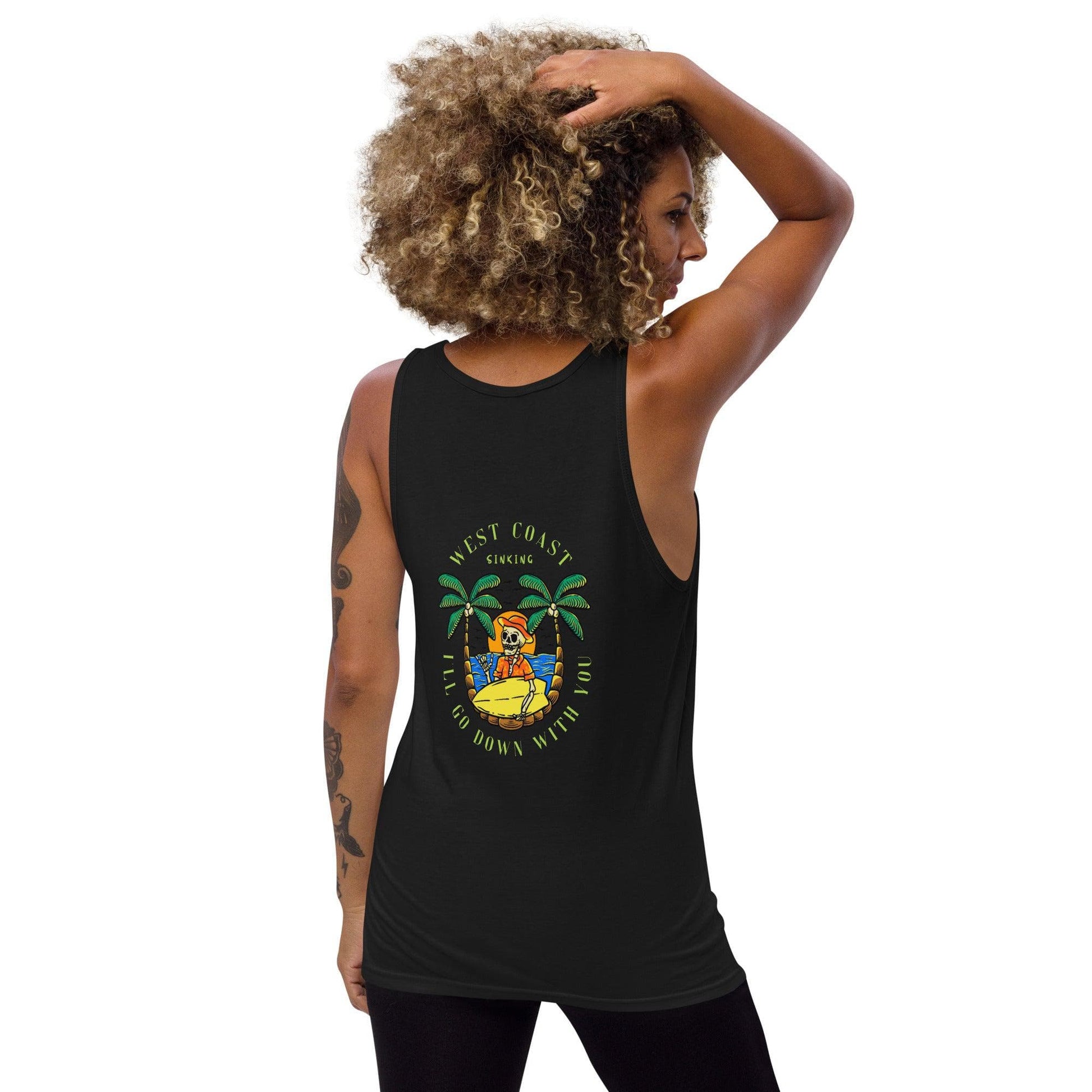 Local Summer Collective Black / XS West Coast Sinking Unisex Tank Top