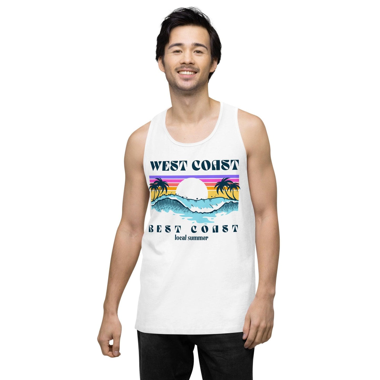 Local Summer Collective West Coast Sunset Cotton Tank