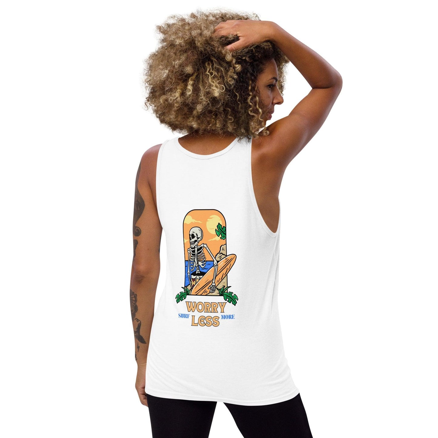 Local Summer Collective Worry Less Unisex Tank Top
